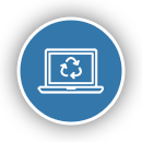 eWaste ePlanet Electronics Recycling Data Destruction ITAD Atlanta Electronics Refurbishment Icon