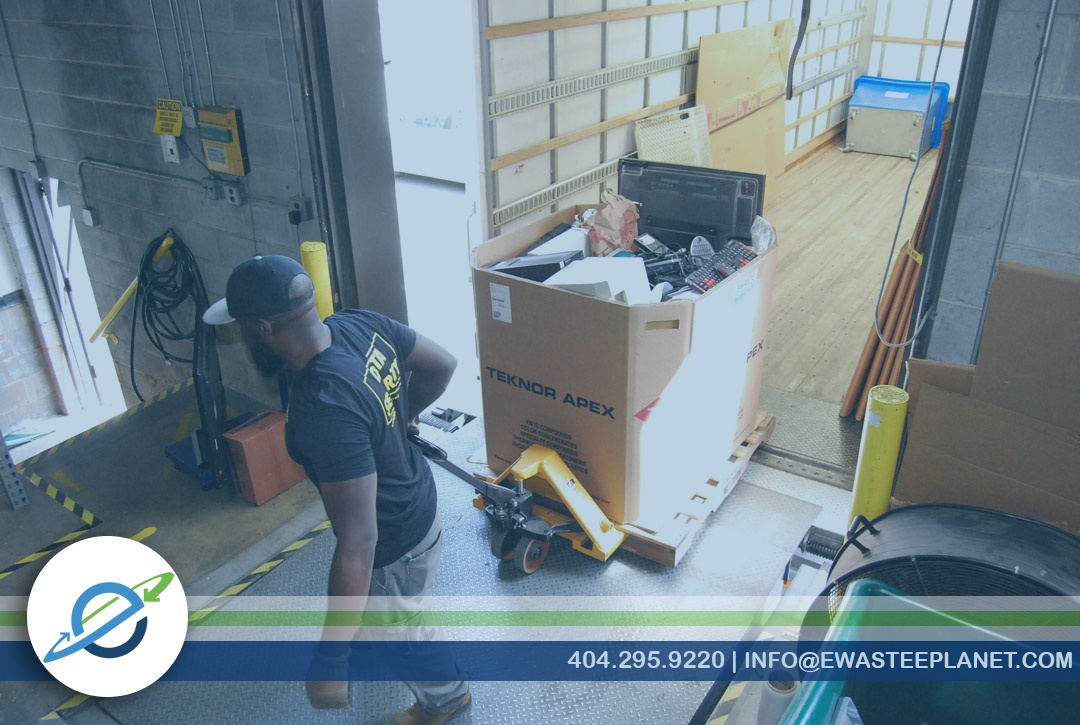 Secure Data Center Electronics Pickup Recycling Data Destruction ITAD Atlanta